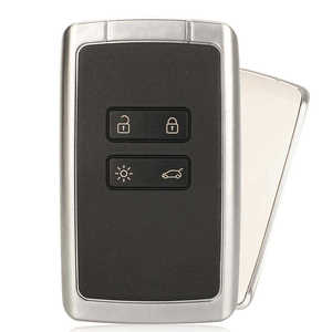 Coque de clé intelligente élégante pour Megane 4 avec <span class=keywords><strong>protection</strong></span> métallique durable - Product Image 4