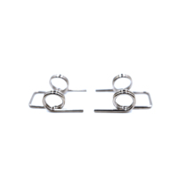 Ressort de torsion double à double bobine avec force de rappel rotative mécanique