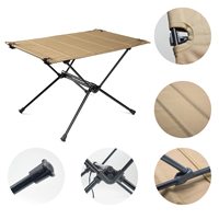 Table légère pliante Oxford pour l'extérieur Table de camping portable pour pique-nique barbecue en plein air