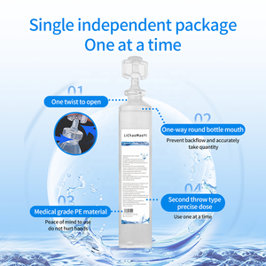 <span class=keywords><strong>Solution</strong></span> <span class=keywords><strong>saline</strong></span> d'usine OEM 0,9% 500 ml Portable jetable 5 ml Peut être atomisée dans les poumons Fabriqué en Chine - Product Image 4