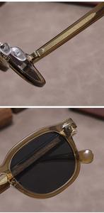 نظارات شمسية فاخرة مخصصة من الشركات المصنعة ظلال حمض البروبيونيك نظارات شمسية عصرية للأظافر والأرز طراز عتيق بالجملة - Product Image 6