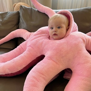 Peluche di Polpo Rosa Carino all'Ingrosso, Giocattoli Animali Imbottiti, Giocattolo Divertente per Cosplay, Grande Cuscino Peluche, Juguetes De Peluche - Product Image 6