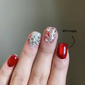 Vernis à ongles en gel Mobray Soak Off, personnalisable, super éclaircissant, rouge rubis, <span class=keywords><strong>nouvel</strong></span> <span class=keywords><strong>an</strong></span>, Noël, œil de chat, gel professionnel <span class=keywords><strong>pour</strong></span> l'art des ongles - Product Image 2