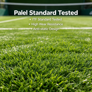 Terrain de padel <span class=keywords><strong>en</strong></span> <span class=keywords><strong>gazon</strong></span> artificiel 12 mm, haute densité, écologique, résistant aux UV, norme ITF, faible absorption des chocs - Product Image 3