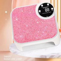 288W SUN BT-9 Séchage Rapide Bling Lampe À Ongles Sèche Machine Gel Polonais UV Led Portable Lampe À Ongles avec Couleur Diamant Strass