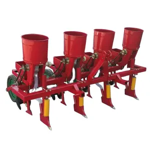 Vente chaude Durable Machines Agricoles 2-6 Rangées Semoir De Maïs Semoir De Soja/Maïs/Planteur De Maïs À 4 Rangées Avec Engrais En Stock