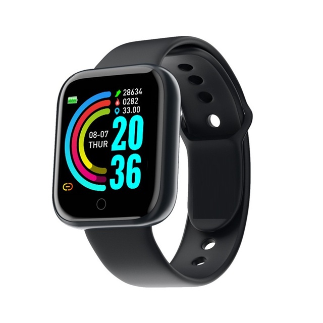 Hotsale Y68 Smart Watch Waterproof Pedometer Activity Tracker Smartwatch With Blood Pressure Blood Oxygen Smart Wristband