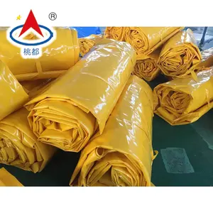 customized top quality 1000D/20X20 650GSM pvc coated cover rain prevent weather proof tarpaulin china manufacturer