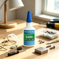 SUCAI Professioneller Hersteller Hochfester Schnellbindender CA-Kleber CAS 7085-85-0 für Magnetische Materialien Kunststoffe Gummis