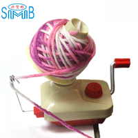 Accessoires pour outils de tricot à domicile, enrouleurs de fil miniatures faciles à utiliser, machine à main