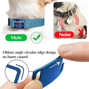 Etiquetas <span class=keywords><strong>de</strong></span> Identificación para Mascotas, Grabadas Personalizadas en Acero Inoxidable y Aluminio, con Nombre y Número <span class=keywords><strong>de</strong></span> Teléfono - Product Image 3