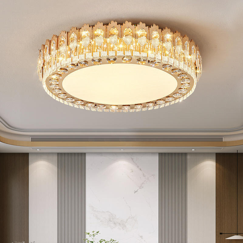 Modern Crystal Ceiling Lamp Led Crystal Luxury Home Living Room Bedroom Decoration Luxury Ceiling Lights Led