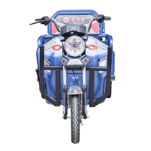 Nuevo Triciclo Eléctrico Plegable Convertible 2026 para 3 Pasajeros, Trimoto de Carga para Viajes Familiares de Adultos con Gran Cabina de Almacenamiento - Product Image 3