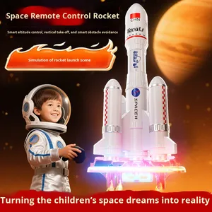 Tongli <span class=keywords><strong>2025</strong></span> mới điều khiển từ xa máy bay trẻ em hàng không vũ trụ thiên hà tên lửa bay không người lái máy bay trực thăng chống va chạm nhựa ABS - Product Image 4