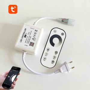 ตัวควบคุมไฟ <span class=keywords><strong>LED</strong></span> แบบหรี่แสงได้ Tuya Wifi 110V <span class=keywords><strong>220V</strong></span> สำหรับ<span class=keywords><strong>ไฟ</strong></span> <span class=keywords><strong>LED</strong></span> Strip พร้อมรีโมทคอนโทรล IR RF 2.4G - Product Image 6