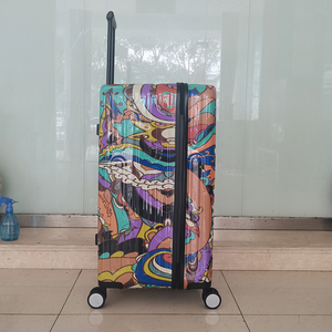 Bán Hot ABS PC nhôm nổi tiếng Xe đẩy <span class=keywords><strong>Verage</strong></span> Vali tùy chỉnh Phong Nha du lịch hành lý với bánh xe - Product Image 4