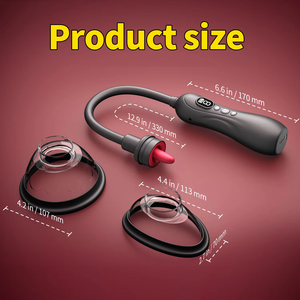 LOVE.Breast Massager Planning Products Pompe d'aspiration féminine pour stimulation par succion du clitoris et des mamelons, masturbation - Product Image 5