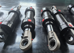 Cylindre hydraulique à double effet 100*125, marine et mini-tracteur, 4 tonnes, vérins de direction assistée pour rotation, chromé - Product Image 5