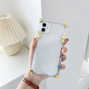 Cho <span class=keywords><strong>Iphone</strong></span> 14 Cộng Với Sang Trọng 4 Góc Mạ Rõ Ràng Trường Hợp Điện Thoại Cho <span class=keywords><strong>Iphone</strong></span> 13 12 11 <span class=keywords><strong>6</strong></span> 7 8 15 16 Pro Max Mềm <span class=keywords><strong>TPU</strong></span> PC Bìa Shell - Product Image 5