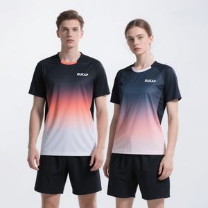 Sudadera con Capucha Estampada Unisex para Bádminton, Sudadera Informal de Spandex/Poliéster para Entrenamiento, para Clubes, Equipos, Entrenadores y Aficionados - Product Image 2