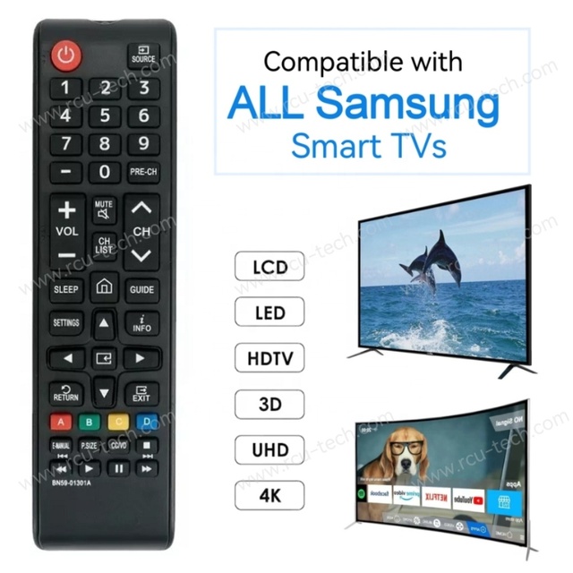 New BN59-01301A Replaced Universal TV Remote TV Control Fit for Samsung Smart TV Remote Control