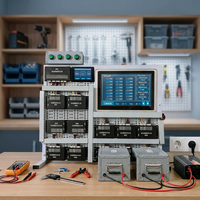ECESS 80-1000V 100A 200A HV Master Smart BMS con Monitoreo por APP y Web, Sistema de Gestión de Baterías de Alto Voltaje 32S 48S 64S 80S