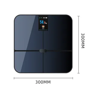 Цветной TFT-экран ITO личные весы человека Bluetooth весы жира в ванной цифровые умные весы для веса тела