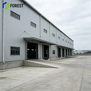 Estructura de Acero Modular Prefabricada de Diseño Personalizado para Instalaciones Industriales de Almacenamiento de Carga Pesada - Product Image 1