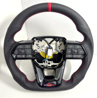 Volant en cuir pleine fleur pour Toyota Land Cruiser Hilux Prado GR LC300 LC250 LC200 LC105 LC79 LC70 LC76 N70 N80