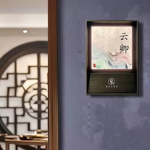 2026 חדש RFQprint שלטי מספרי יחידות מוארים לדלתות חדרים, מספרי דלתות לדירות עם פעמון ו-DND למספרי דירות - Product Image 4