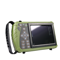 Échographe vétérinaire portable USB rechargeable S0 à mode B, sonde de scan mécanique étanche avec écran LCD