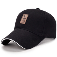 Casquette de baseball en coton avec logo personnalisé, chapeau de sport d'extérieur, casquette de sport décontractée pour homme, réglable