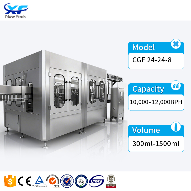 Newpeak Electric Beer Filling Machine Production
