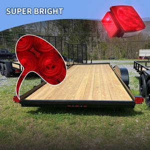 Kit de <span class=keywords><strong>feux</strong></span> de <span class=keywords><strong>remorque</strong></span> LED submersibles carrés 12V, rouge, feu stop, clignotant, DOT IP67 pour <span class=keywords><strong>bateau</strong></span>, camping-car, <span class=keywords><strong>remorque</strong></span> utilitaire - Product Image 5