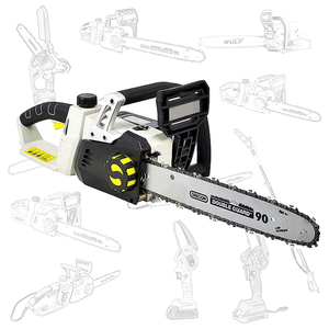 VERTAK 8.5 m/s tronçonneuses au lithium à chaîne rapide professionnelle 40V scies à chaîne à <span class=keywords><strong>batterie</strong></span> avec fenêtre de niveau d'huile - Product Image 6