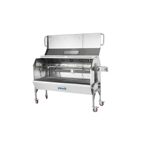 Alta qualidade OEM movido ao ar livre de aço inoxidável 304 Gás BBQ Grill Barbecued Pig e Sheep SS 316 grelhadores a carvão