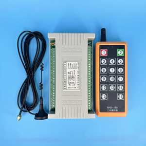 <b>Wireless</b> receiver <b>wireless</b> remote <b>switch</b> 16-channel din rail receiver <b>wireless</b> <b>controller</b> APDC-16D - Product Image 1