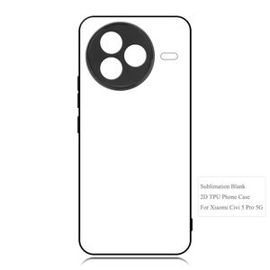 Pour Xiaomi Civi5 <span class=keywords><strong>Pro</strong></span> 5G gros coque de téléphone en TPU de sublimation 2D, couverture de téléphone de plaque de sublimation personnalisée pour le transfert de chaleur - Product Image 6