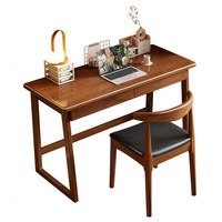 Bureau d'ordinateur en bois massif moderne et simple petit bureau à domicile bureau de chambre à coucher bureau d'écriture pour étudiants