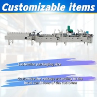 Máquina Automática para Pegar Cajas de Cartón con Certificación CE, Alta Eficiencia, Fabricante