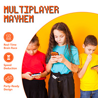 Décodeur électronique intelligent en plastique : Plus de 10 000 casse-têtes, jeu de déchiffrage de codes, jeu de puzzle multijoueur, jouet éducatif portable pour enfants