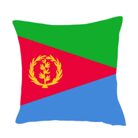 Parapluie d'Érythrée en gros, personnalisable, pour événements sportifs, décorations de célébration, accessoires de supporter sur le thème du drapeau national