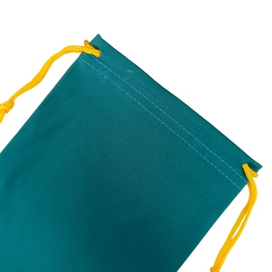 Emballage de bijoux avec logo personnalisé sacs de faveur de mariage petits sacs en toile de coton blanc mini sac à cordon pochette cadeau pour bijoux