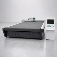 Mesin Pemotong dan Plotter Grafis Karton Bergelombang Otomatis Efisiensi Tinggi, Mesin Pemotong Digital CNC, Printer