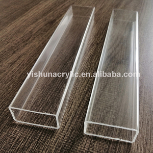 Rõ ràng nhựa <span class=keywords><strong>PMMA</strong></span> Ống Vuông Acrylic hình chữ nhật Ống - Product Image 2