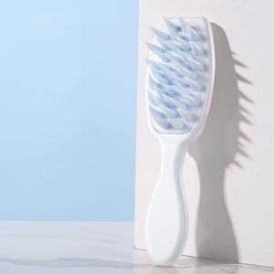 Silicone Long Handle <b>Bath</b> Massage <b>Pet</b> Comb <b>Cleaning</b> <b>Pet</b> Supplies for Dogs and Cats - Product Image 6