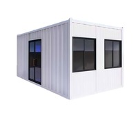 Maison mobile moderne de 20 pieds/40 pieds, maison modulaire portable en acier, conteneur avec salle de bain et cuisine, villa 3 chambres