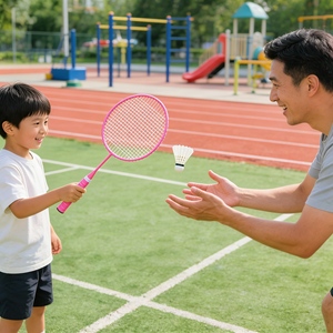 Vente flash : Ensemble de <span class=keywords><strong>badminton</strong></span> pour enfants, ensemble de <span class=keywords><strong>badminton</strong></span> avec raquette, volants et filet pour la famille, utilisation en plein air et en camping - Product Image 3