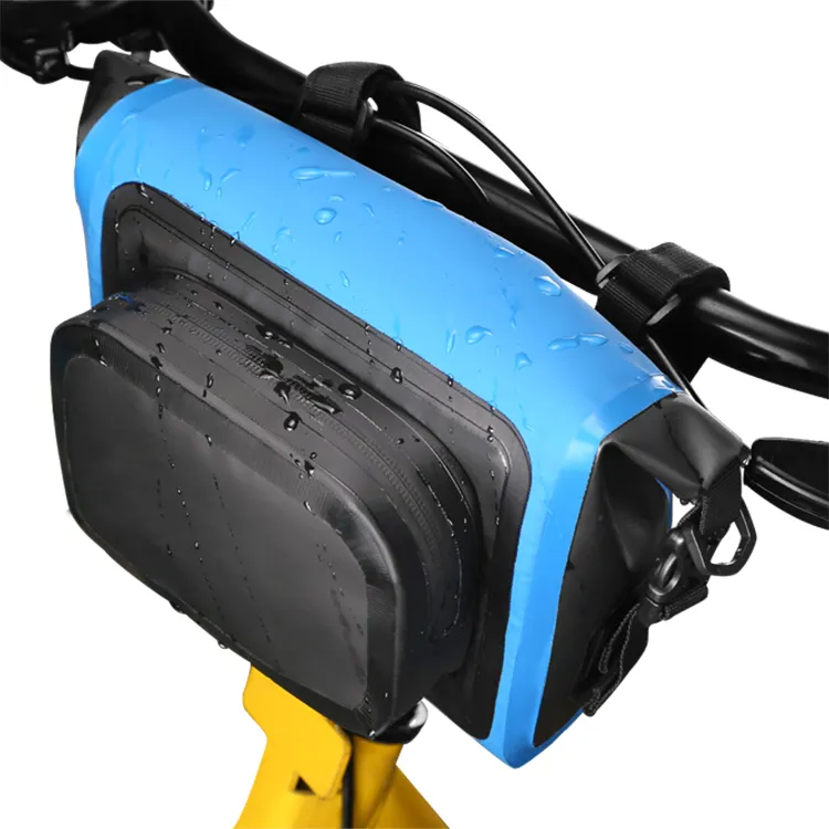 Waterproof Bicycle Front Pouch Bike Messenger Saddle Bag Accessories Outdoor Durable Riding Cycling Storage Bag