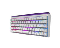 Clavier de jeu mécanique filaire à 68 touches avec éclairage RVB, prix de gros d'usine Jedel, logo personnalisé, pour PC, ordinateurs portables